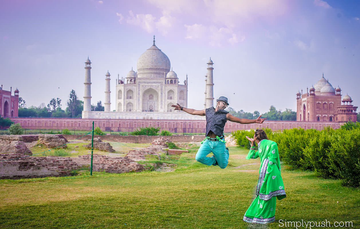 Taj Mahal Photoshoot Photoshoot at World s  wonder Unesco 